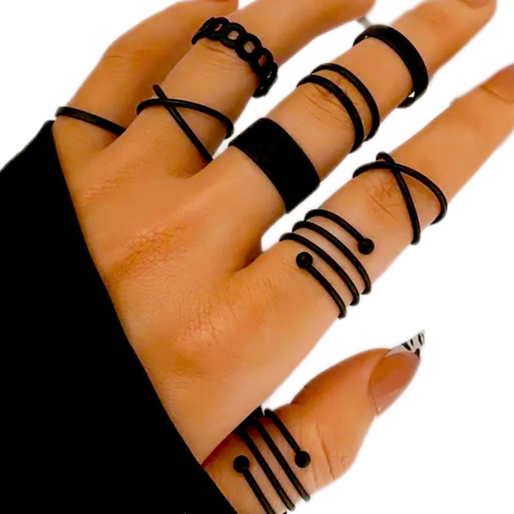 9 Piece Ring Set